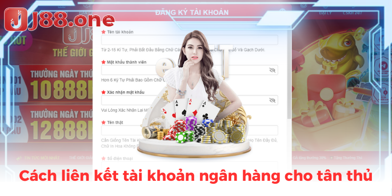 Cách liên kết tài khoản ngân hàng cho tân thủ