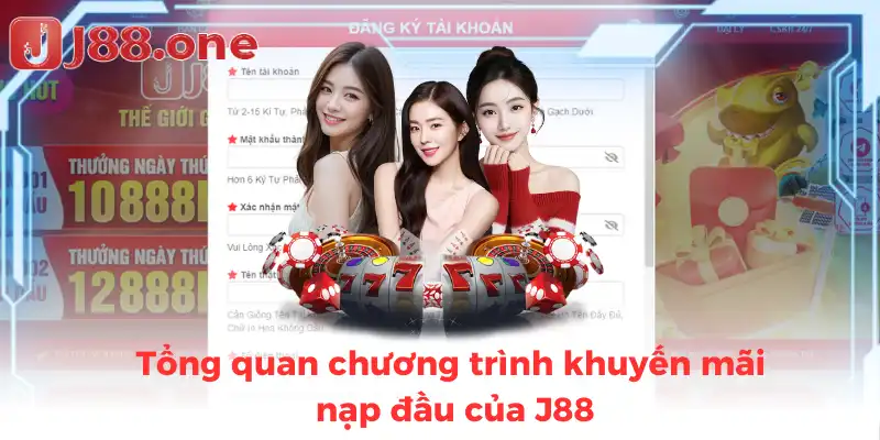 Tổng quan chương trình khuyến mãi nạp đầu của J88